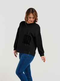 Verona Sweat - Black