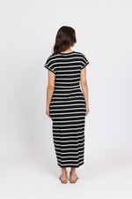 Parker Dress - Black Stripe