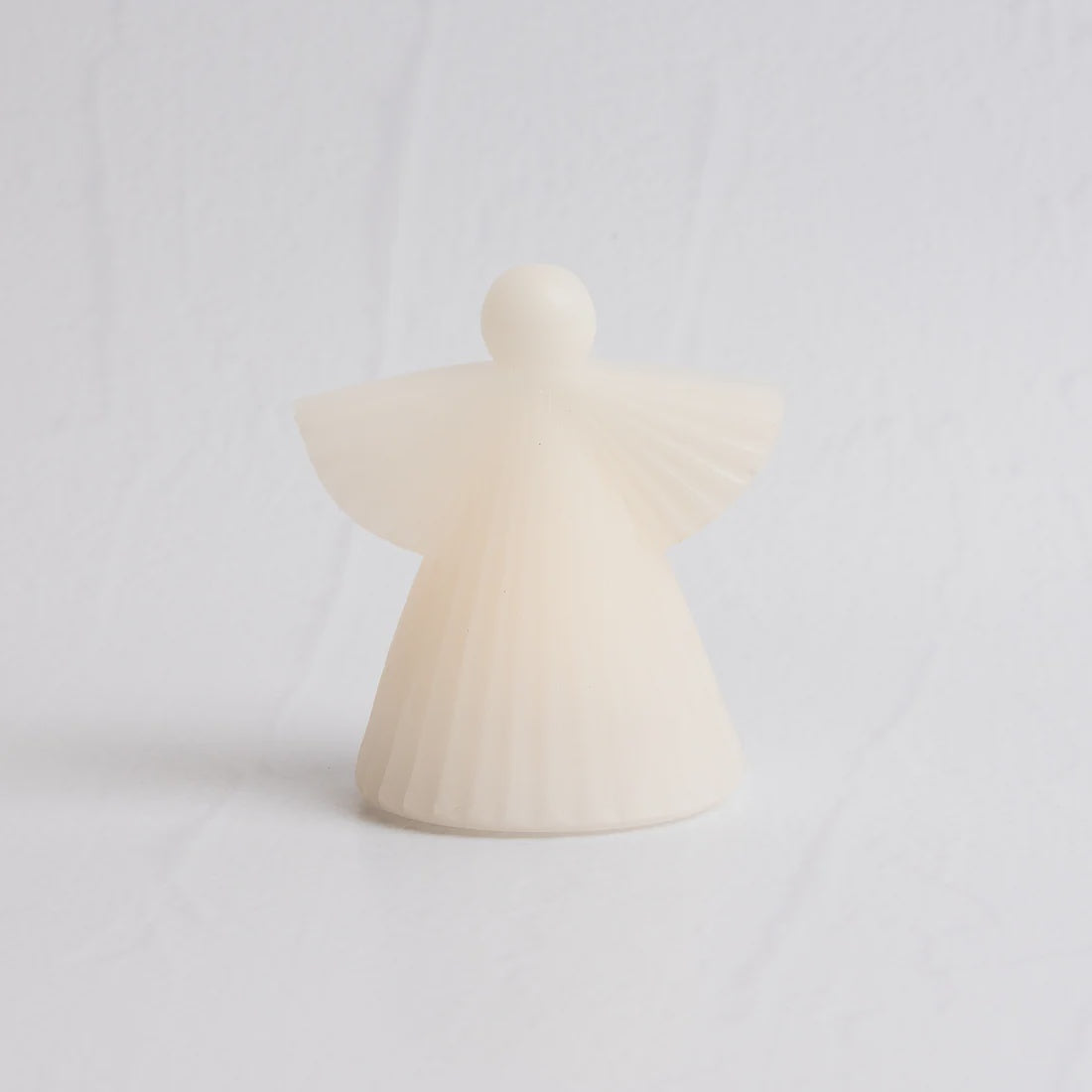 Winged  White Angel Candle - 11cm