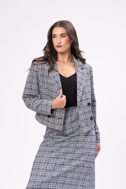 Adrey  Blazer - Midnight Tweed