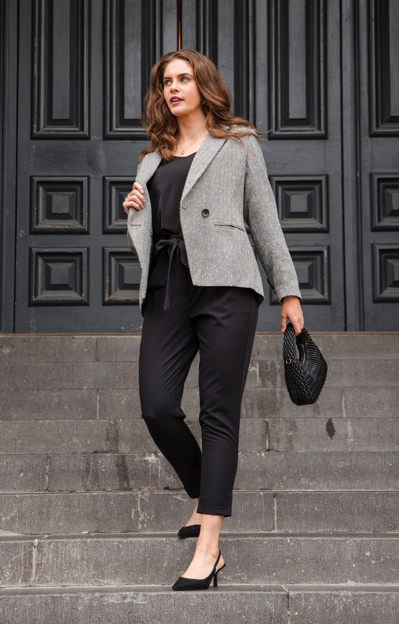 Jordanna Blazer - Sprinkle Houndstooth