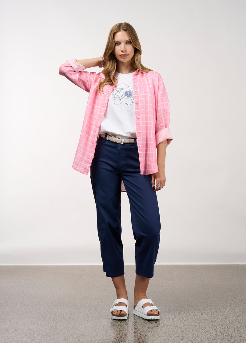Wavelength Shirt- candy white
