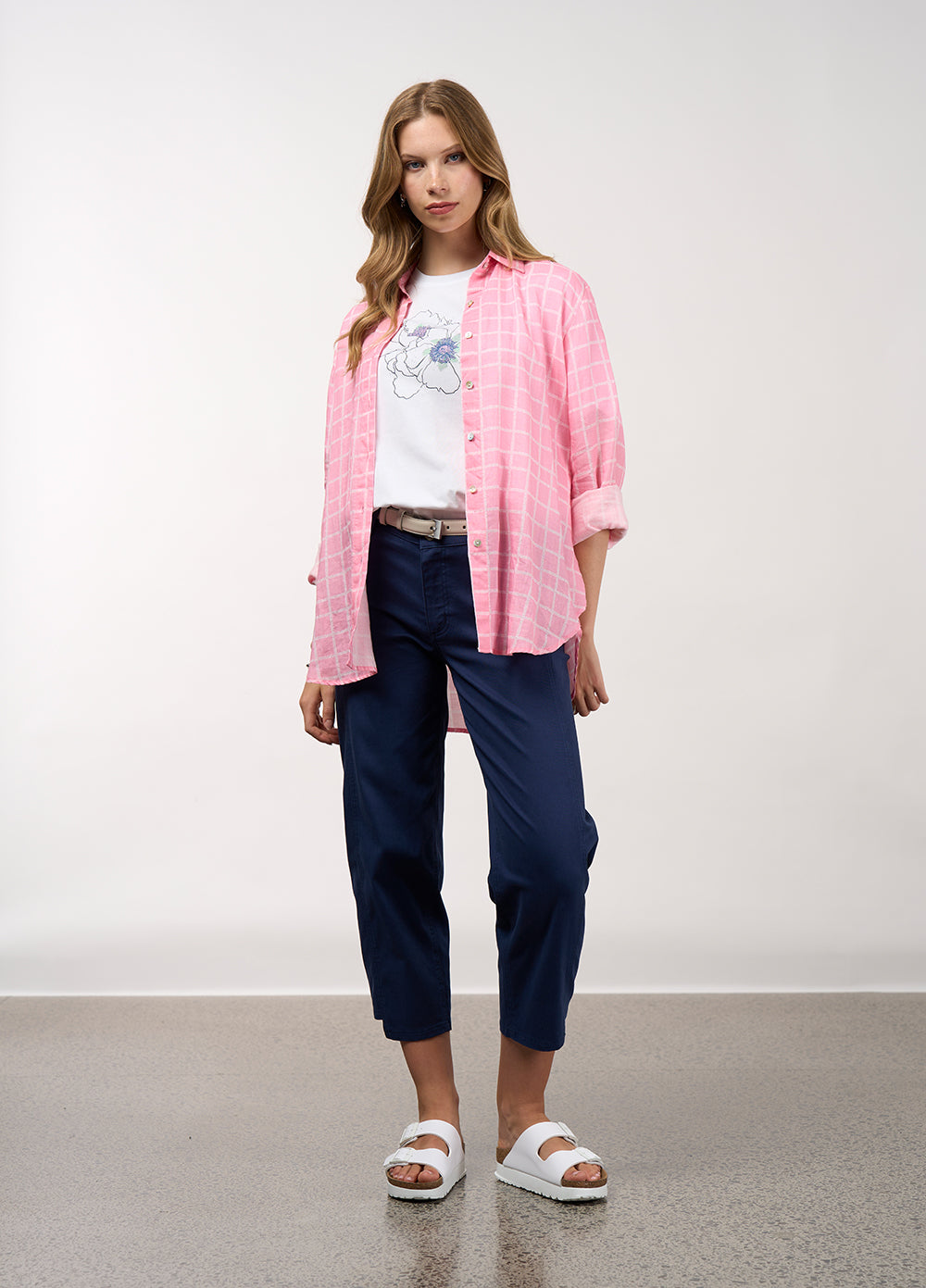 Wavelength Shirt- candy white