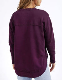 Simplified Crew - Plum