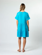 Molly Dress - Santorini Blues