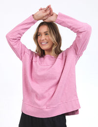 Jayne Throw On Top - Rose Pink