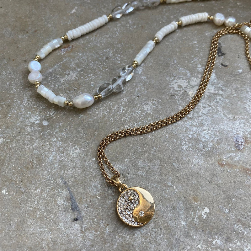 2018-1114 Necklace Yin Yan*