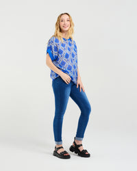 Olivia Top - Paisley Painting