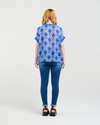 Olivia Top - Paisley Painting
