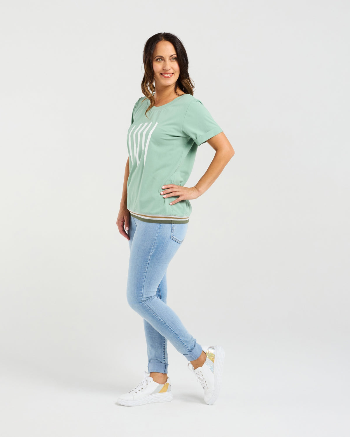 Mia T-shirt - Mint