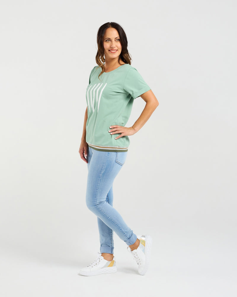 Mia T-shirt - Mint