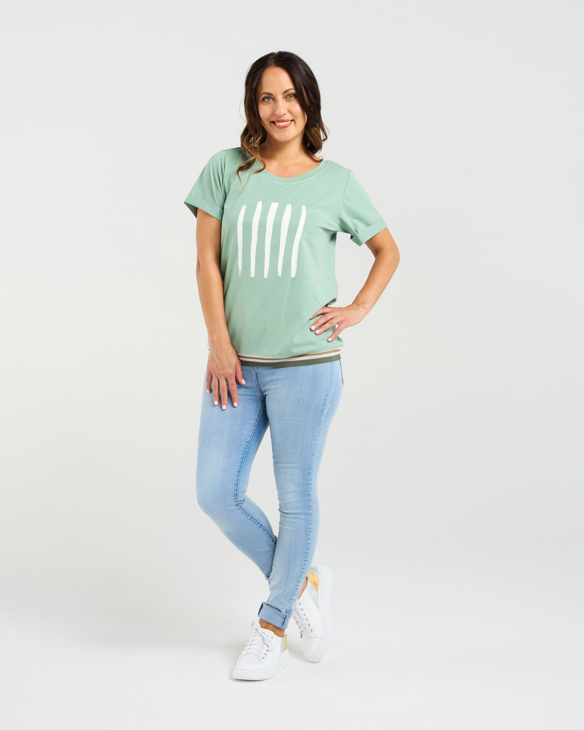 Mia T-shirt - Mint
