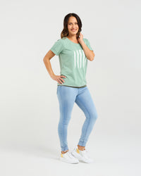 Mia T-shirt - Mint