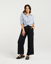 Heidi Shirt - Floral Check