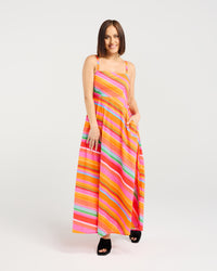 Clementine Dress - Dynamic Stripe