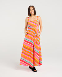Clementine Dress - Dynamic Stripe