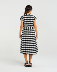 Lola Dress - Black Check