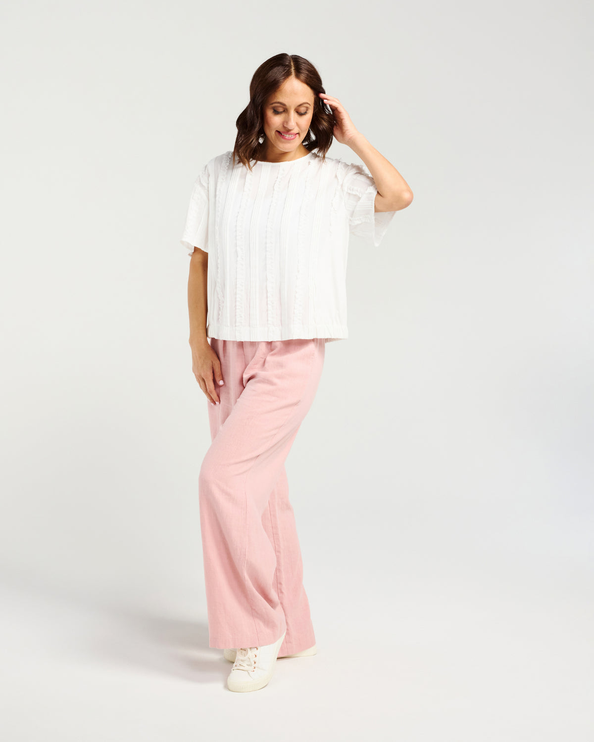 Faye Top - White