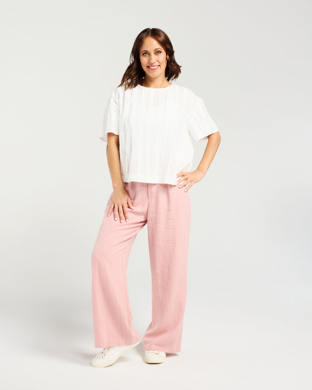 Faye Top - White