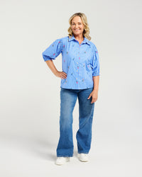 Alice Shirt - Spring Stripe