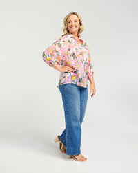 Emily Shirt - Blush Bloom
