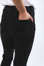 Mollie Capri Jean - Black Wash