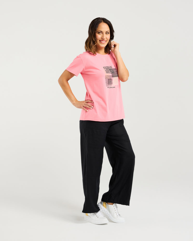 Livia T-shirt - Pink
