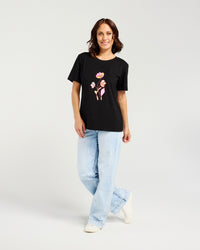 Lara T-Shirt - Black