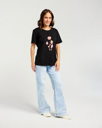 Lara T-Shirt - Black
