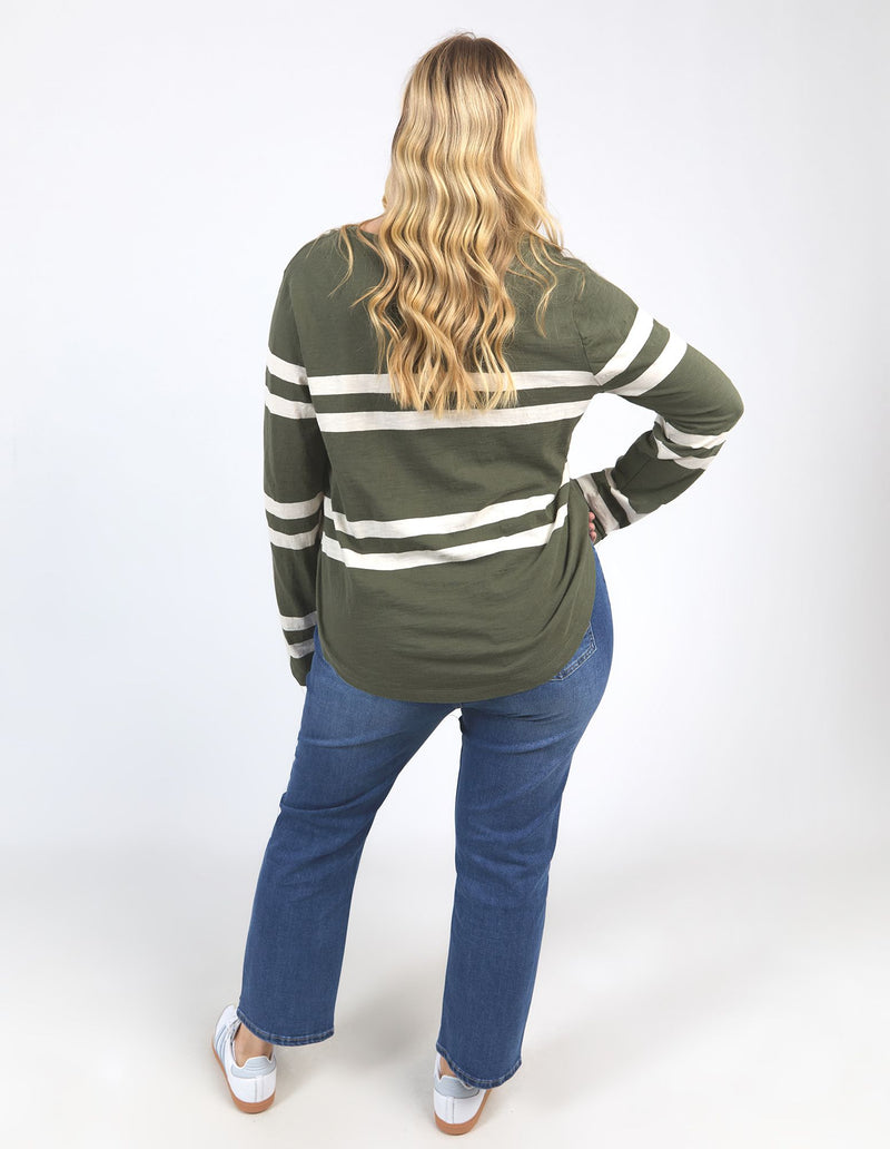 Allegra L/S Tee - Clover