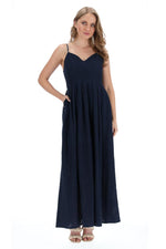 Zinny Maxi Dress - Navy