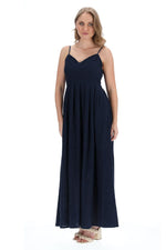 Zinny Maxi Dress - Navy