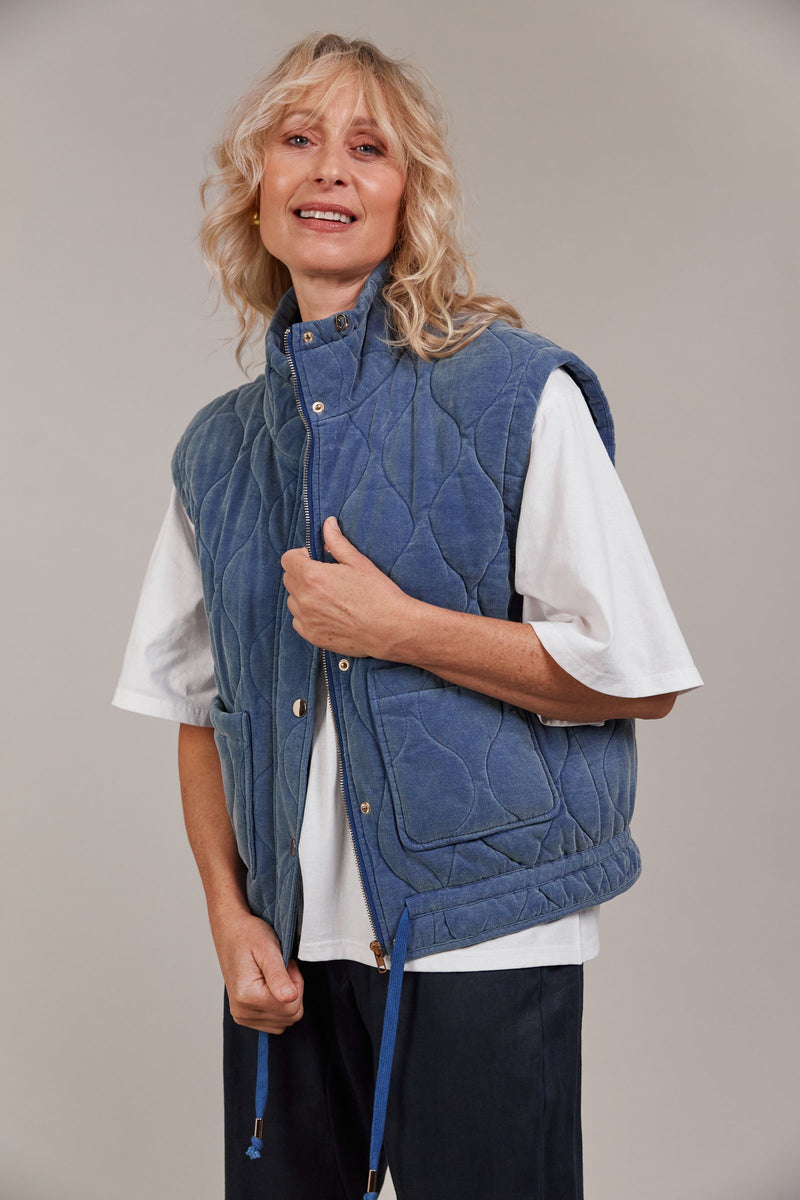 Pepi Vest - Denim