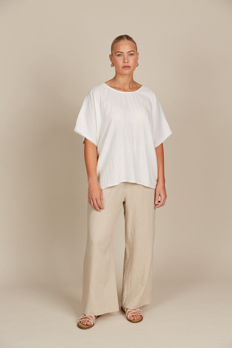 Amelie Relaxed Top - Lotus