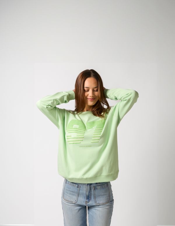 Classic Sweater - Green NYC Sporty Stripes