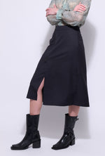 The Hepburn Skirt - Graphite