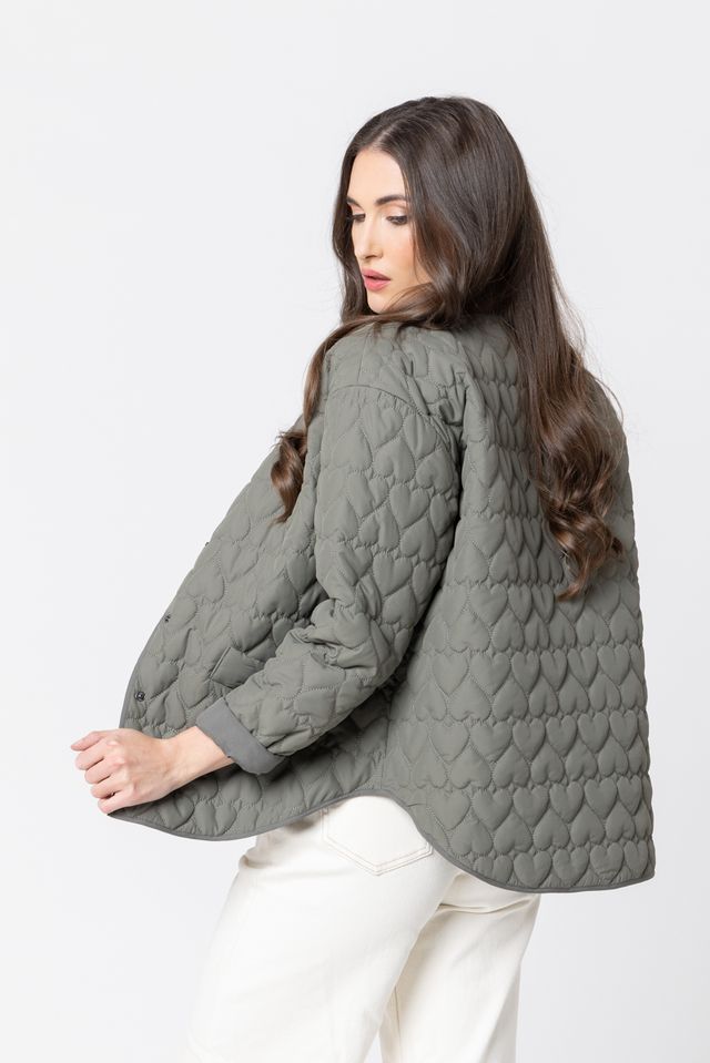 Montreal Quilted Jacket - Olive You