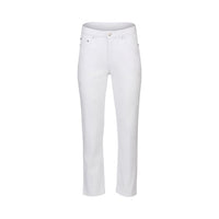 Slim Leg Ankle Grazer Jean - White