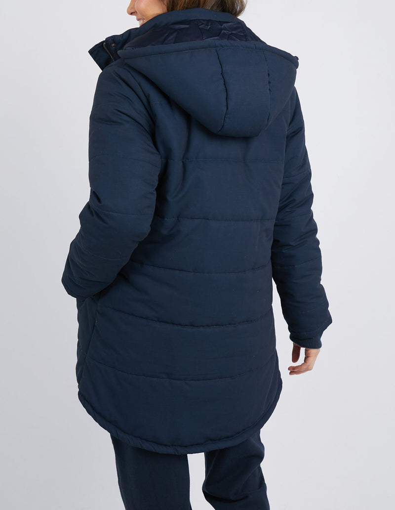 Maddie Puffer Jacket - Dark Sapphire