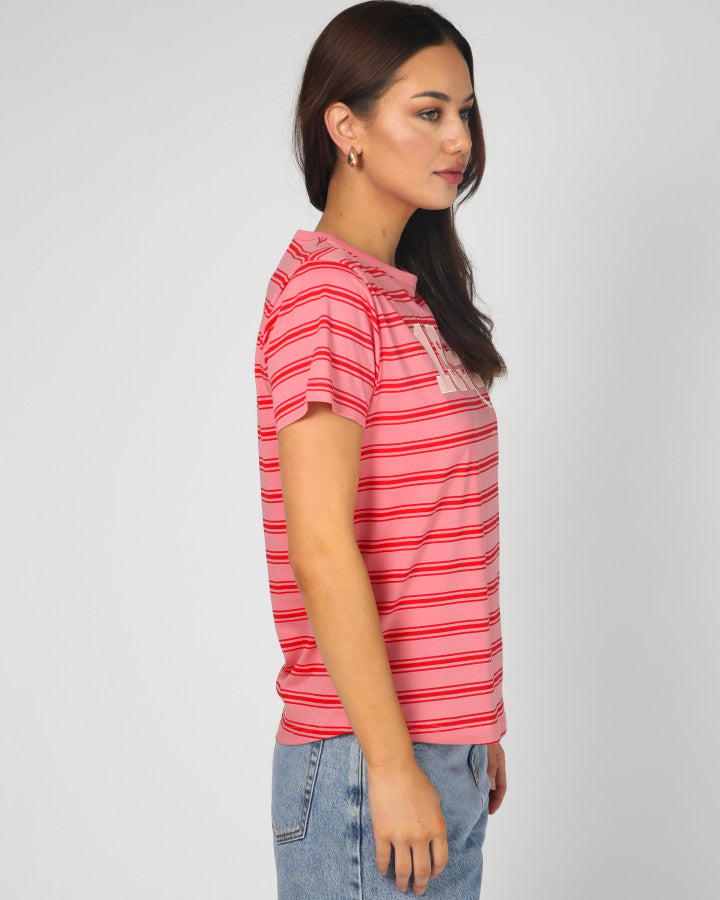 Ace Tee 1991 - Pink Stripe