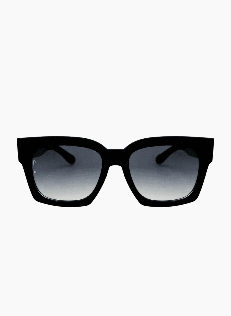 Alba Sunglasses - Black/Smoke Fade