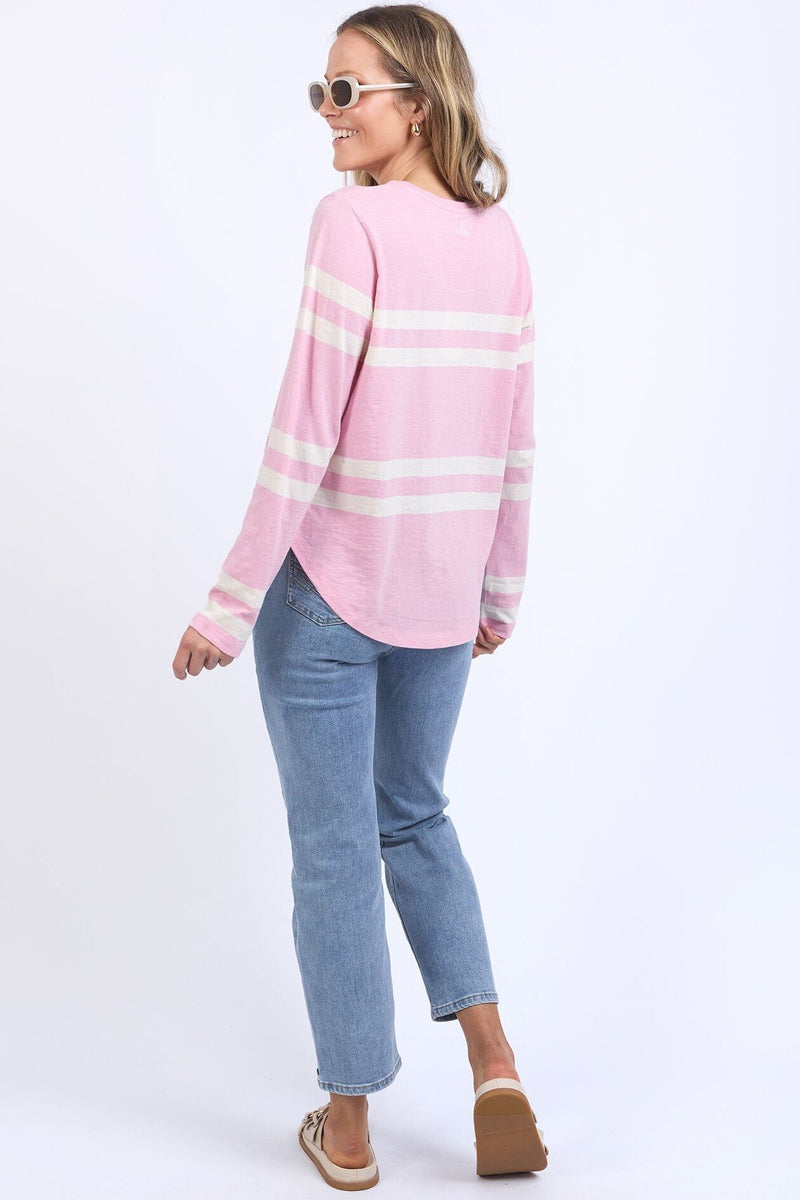 Allegra L/S Tee - Soft Pink