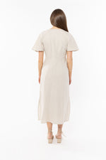 Applause Dress - Natural Linen