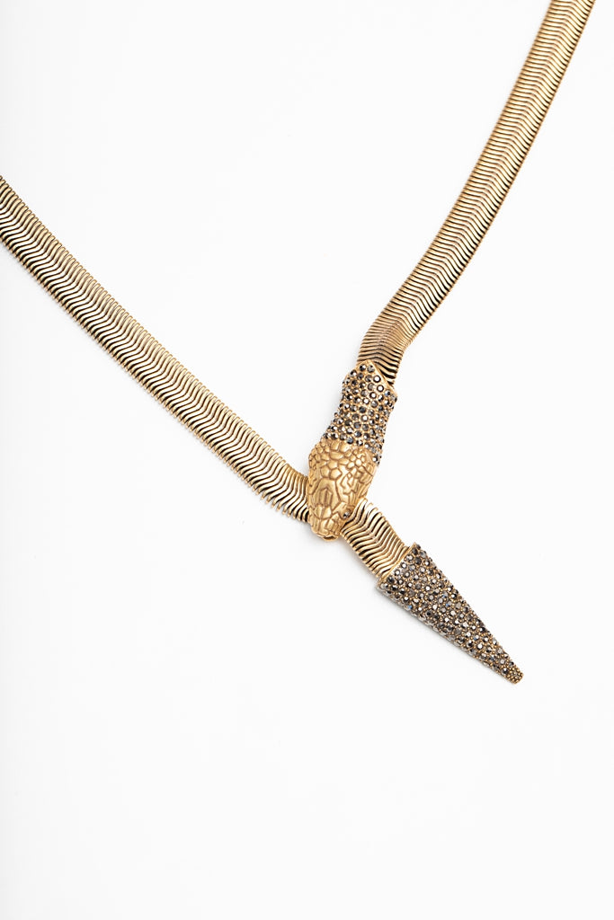 Aurum Viper Necklace & Belt