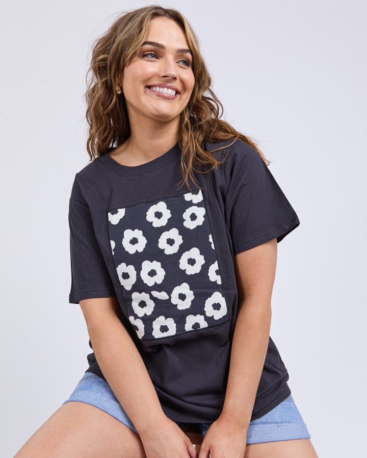 Azalea Tee - Navy