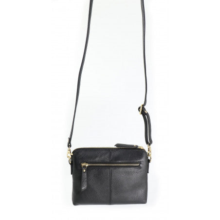Mini Leather Bag   Black