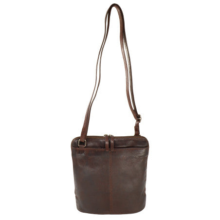 Small Bucket Bag - Dark Brown