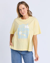 Beautiful Day Tee - Lemon