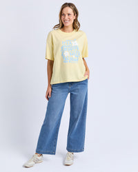 Beautiful Day Tee - Lemon
