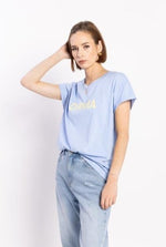 Drma Zoe Tee - Blue/Yellow